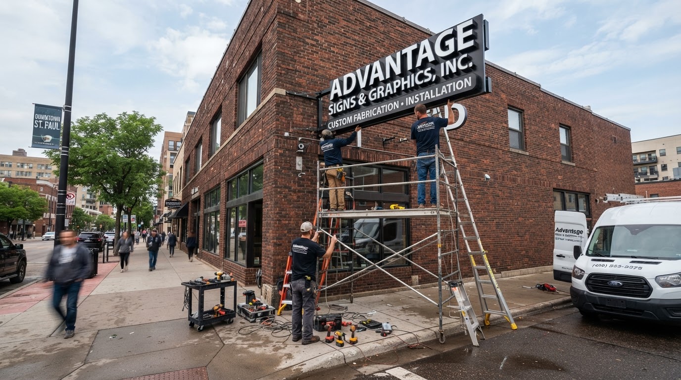 Advantage Signs & Graphics, Inc in St. Paul, MN
