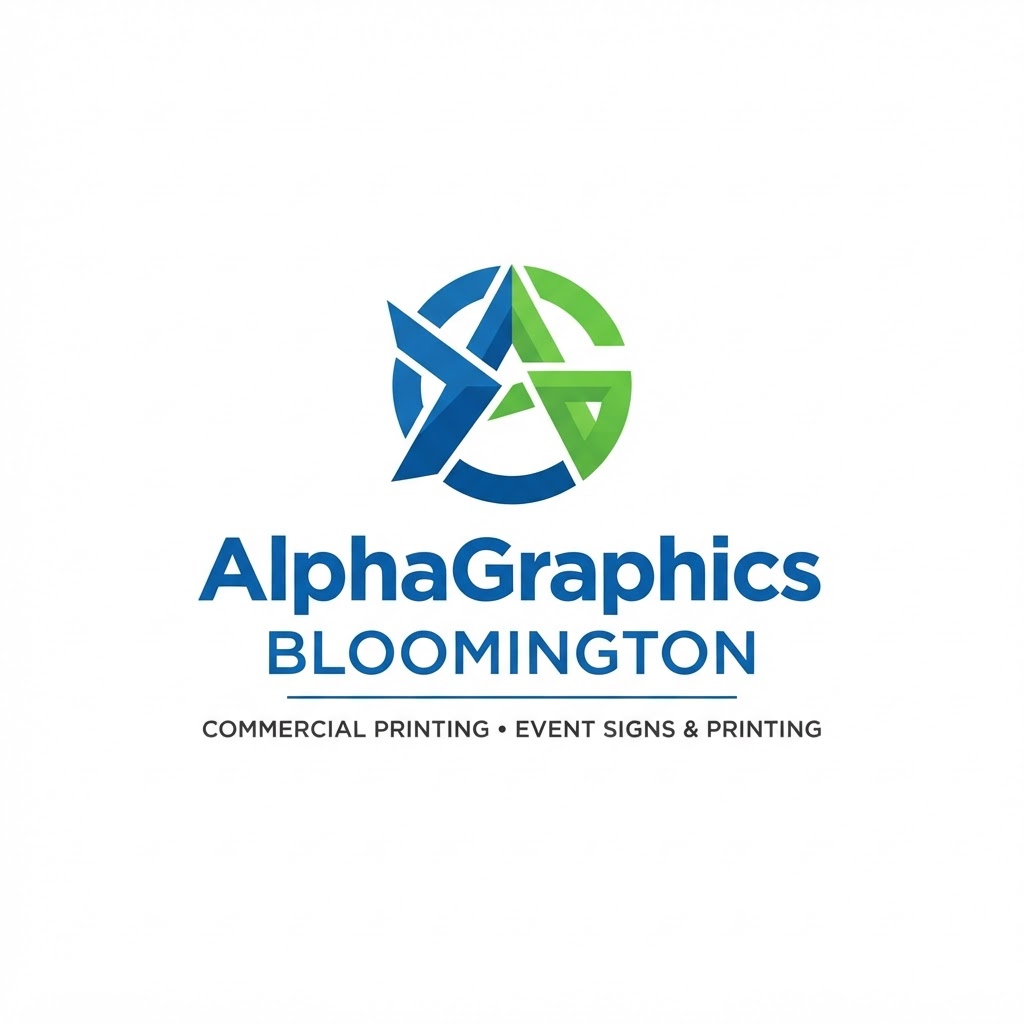 AlphaGraphics Bloomington logo