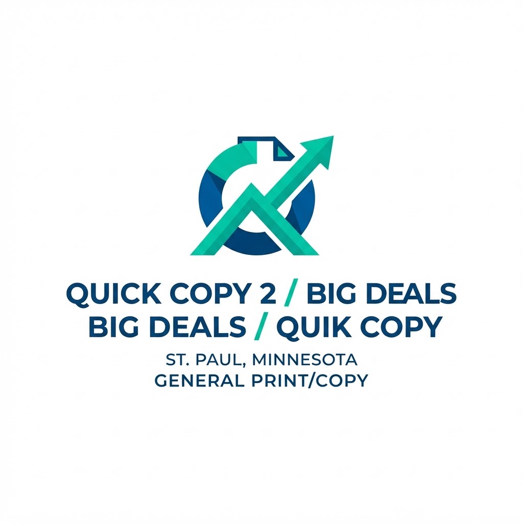 Quick Copy 2 / Big Deals / Quik Copy logo