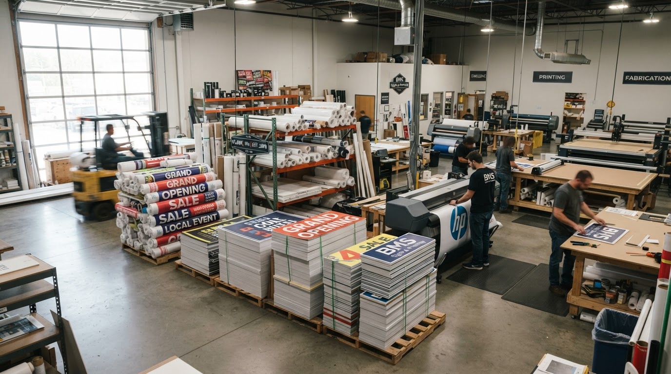 BMS Signs & Printing in Blaine, MN