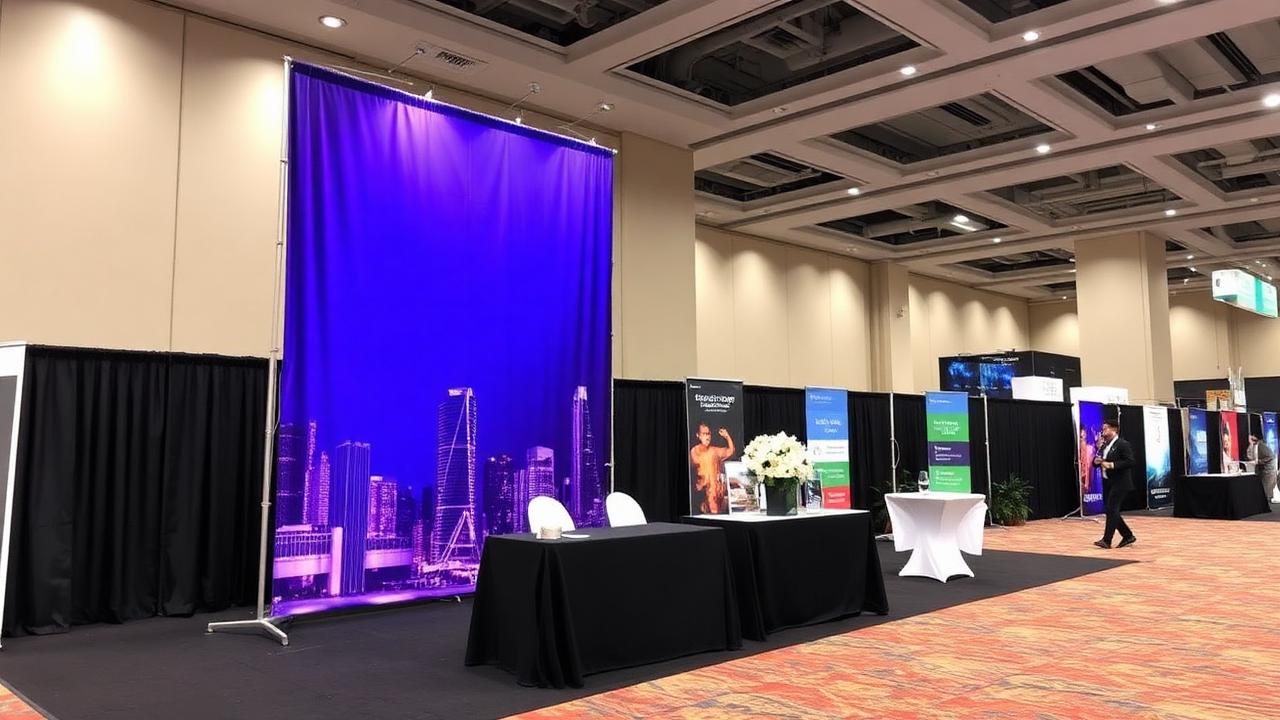 Trade show displays and banner stands — Dynamark Printing, Westfield, IN
