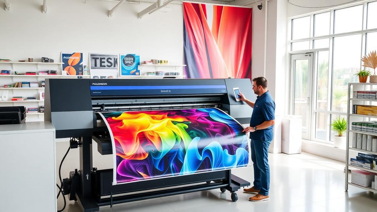 Wide-format printing in the shop — Klosterman Signs, Cincinnati, OH